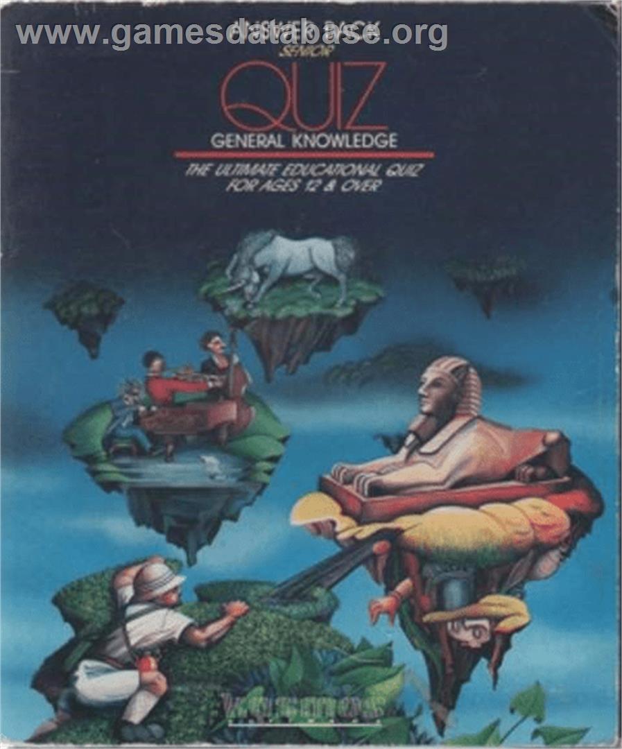 Answer Back - Senior Quiz - Commodore Amiga - Artwork - Box