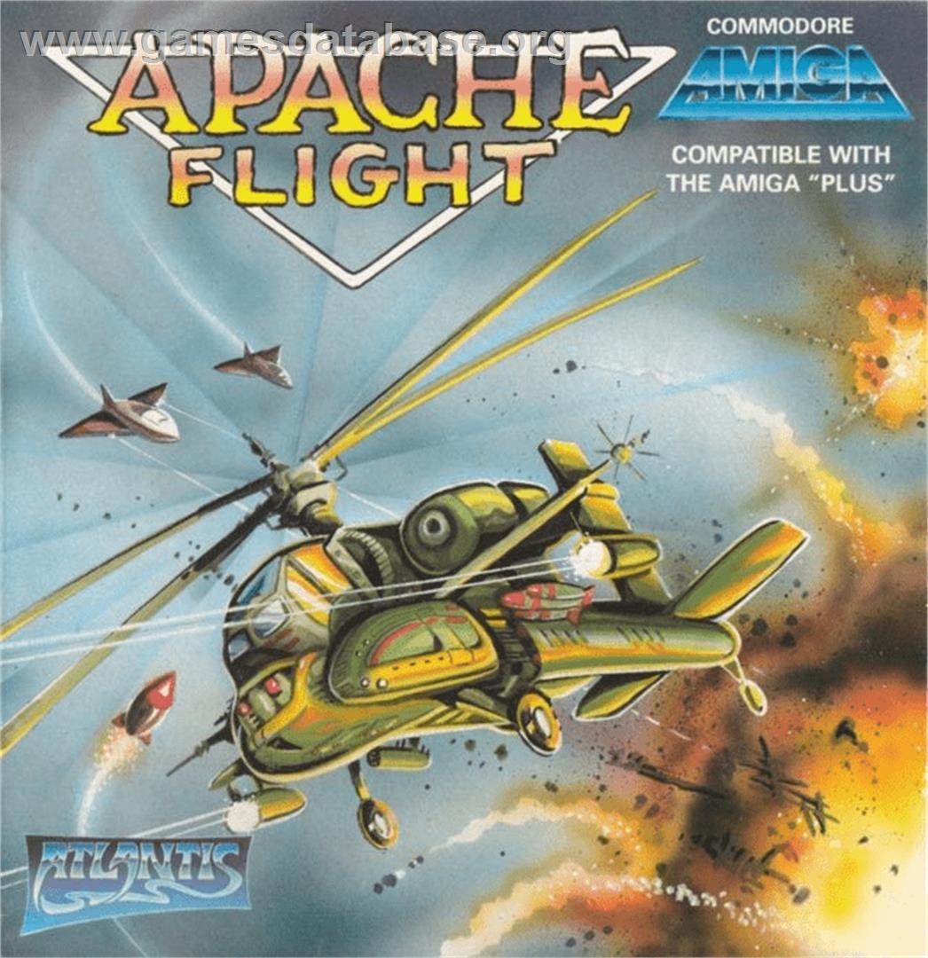 Apache Flight - Commodore Amiga - Artwork - Box