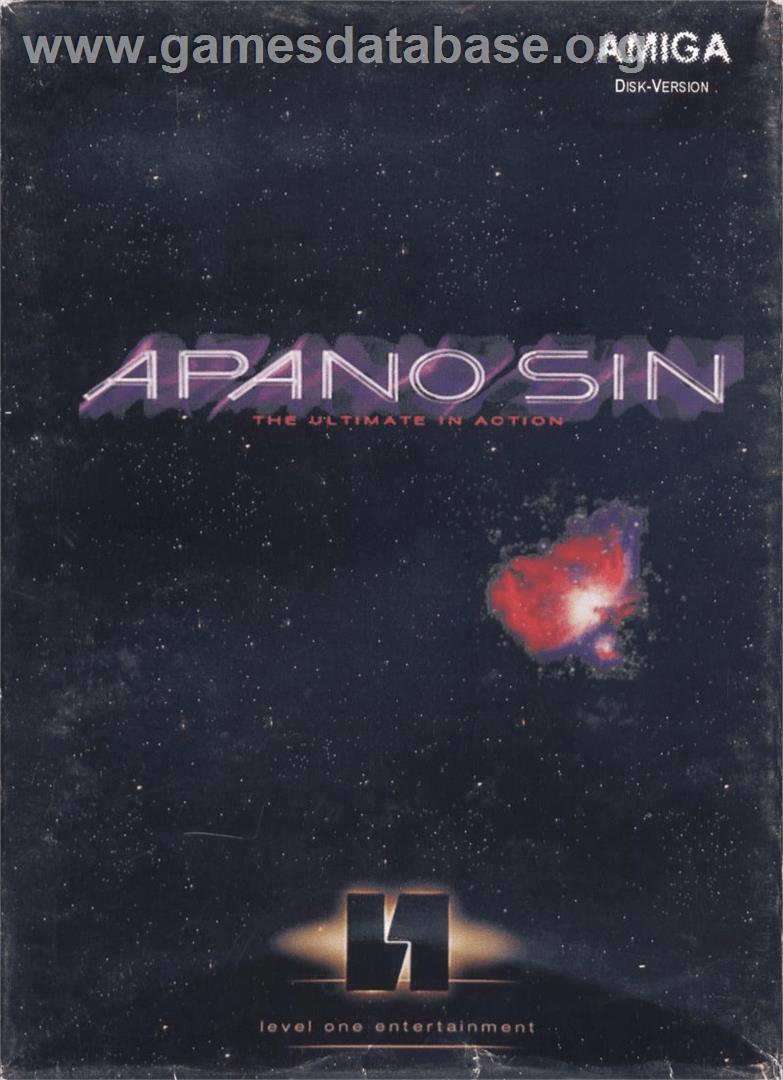 Apano Sin - Commodore Amiga - Artwork - Box