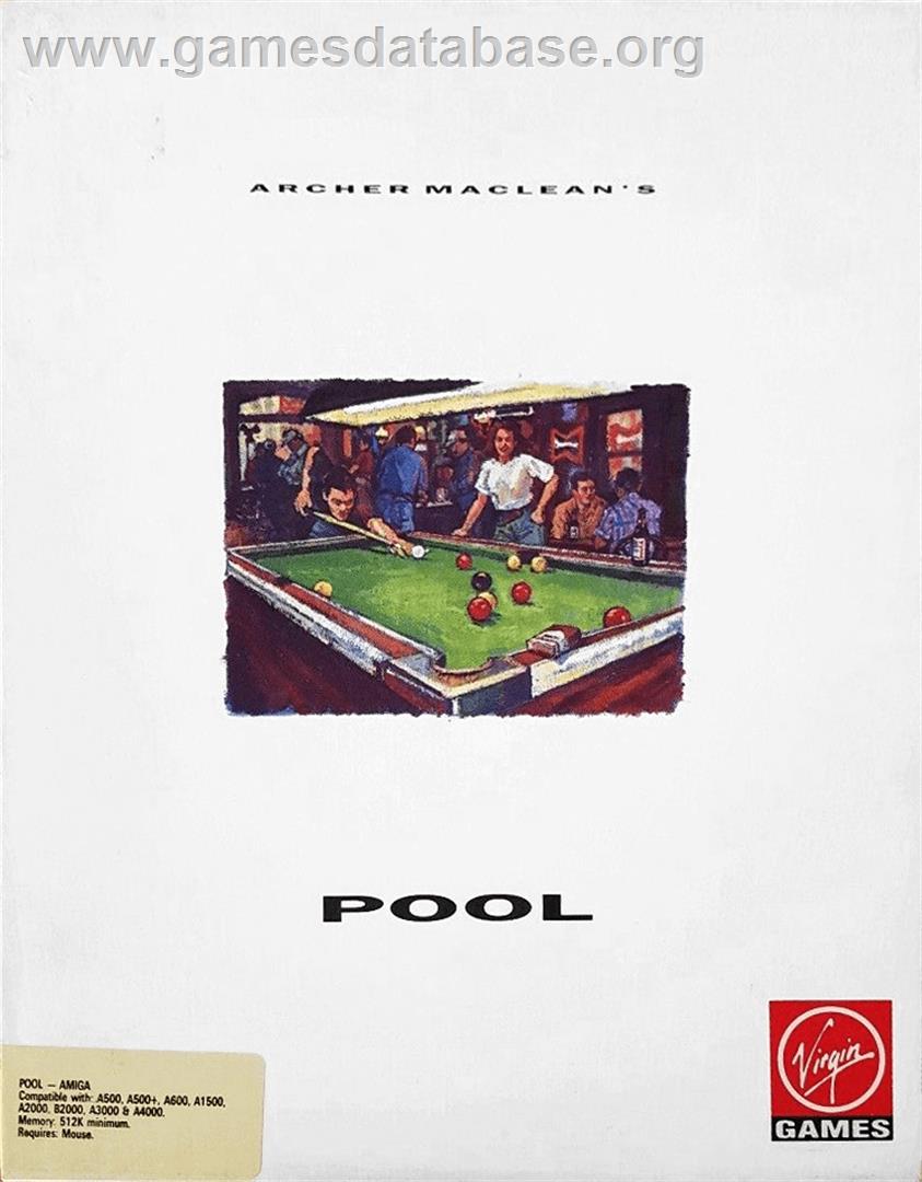 Archer Maclean's Pool - Commodore Amiga - Artwork - Box