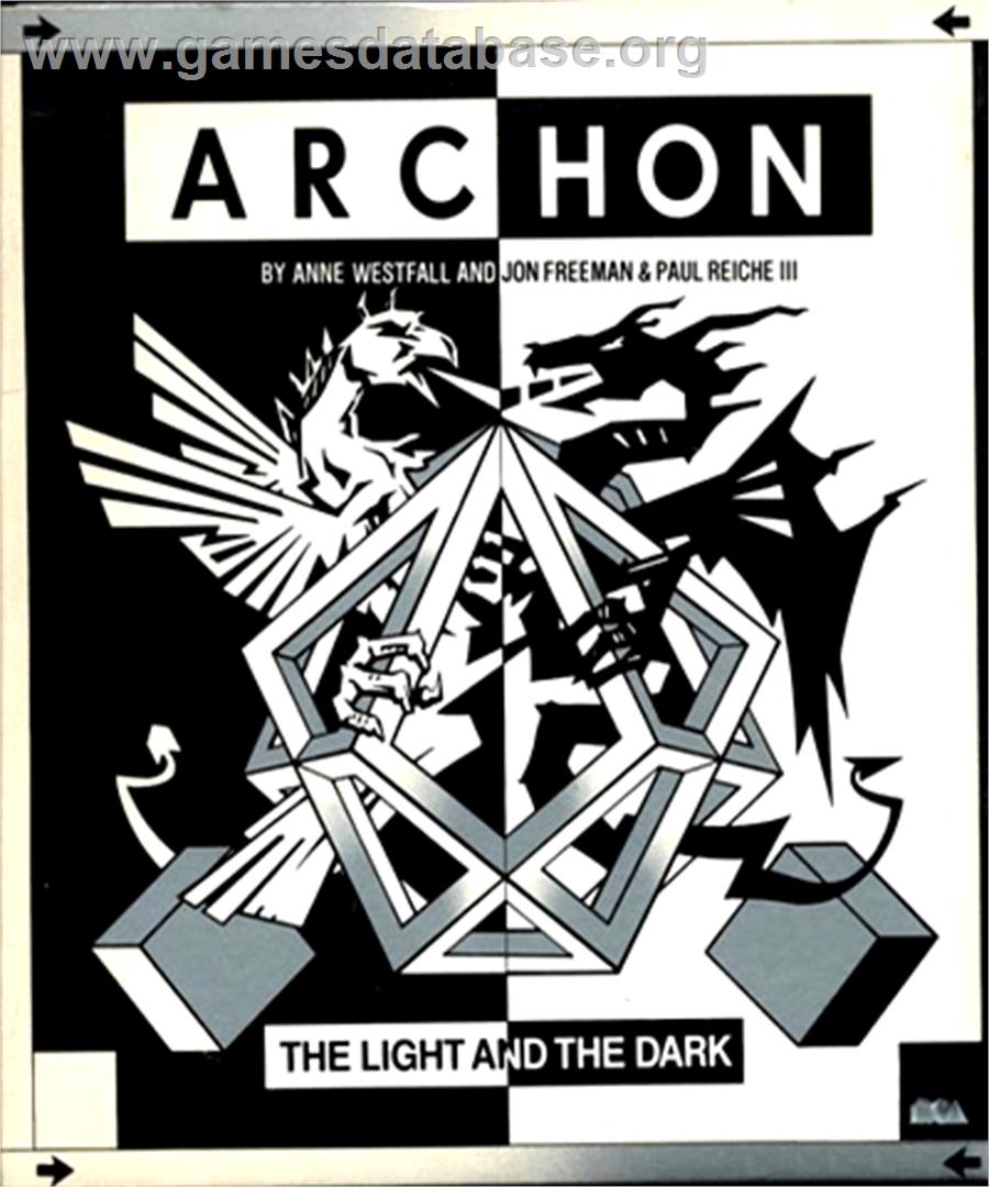 Archon: The Light and the Dark - Commodore Amiga - Artwork - Box