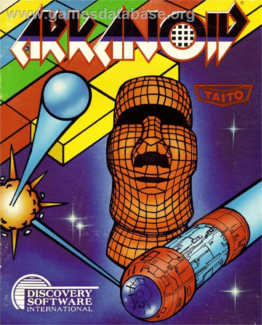 Arkanoid - Commodore Amiga - Artwork - Box