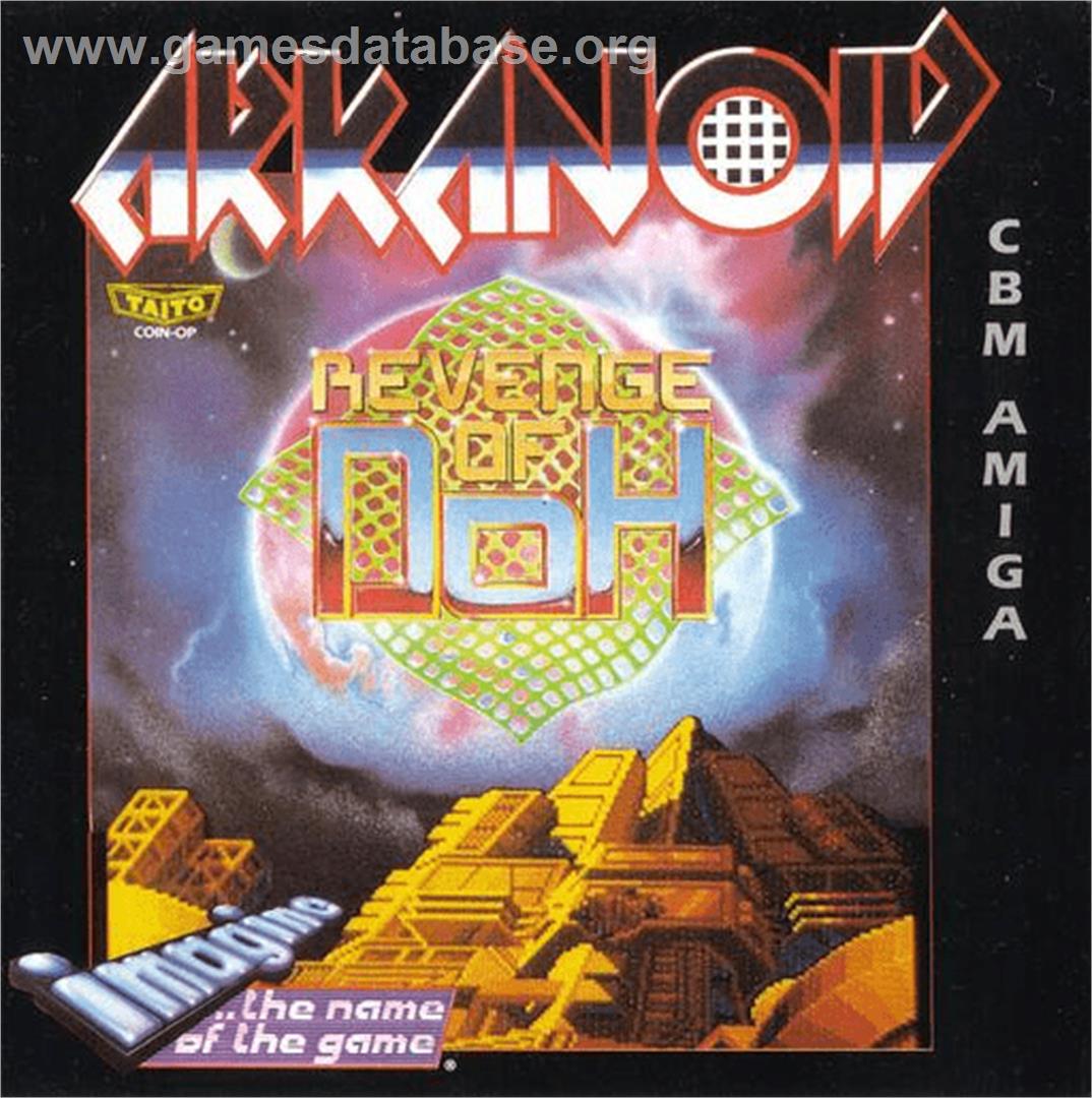 Arkanoid - Revenge of DOH - Commodore Amiga - Artwork - Box