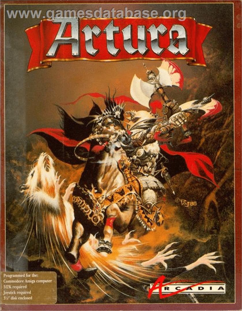 Artura - Commodore Amiga - Artwork - Box