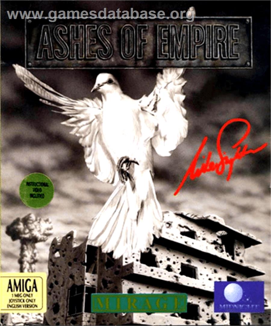 Ashes of Empire - Commodore Amiga - Artwork - Box