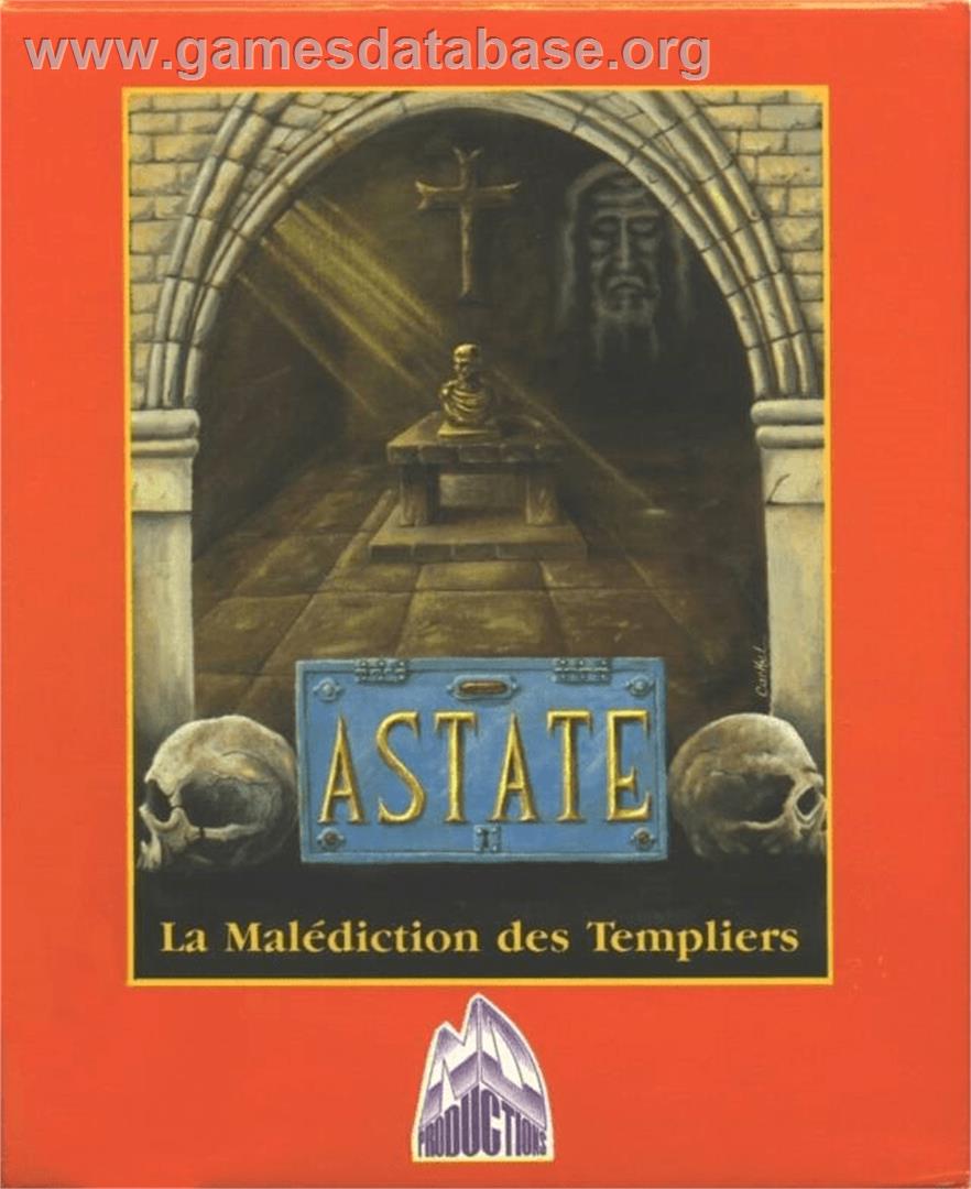 Astate: La Malédiction des Templiers - Commodore Amiga - Artwork - Box