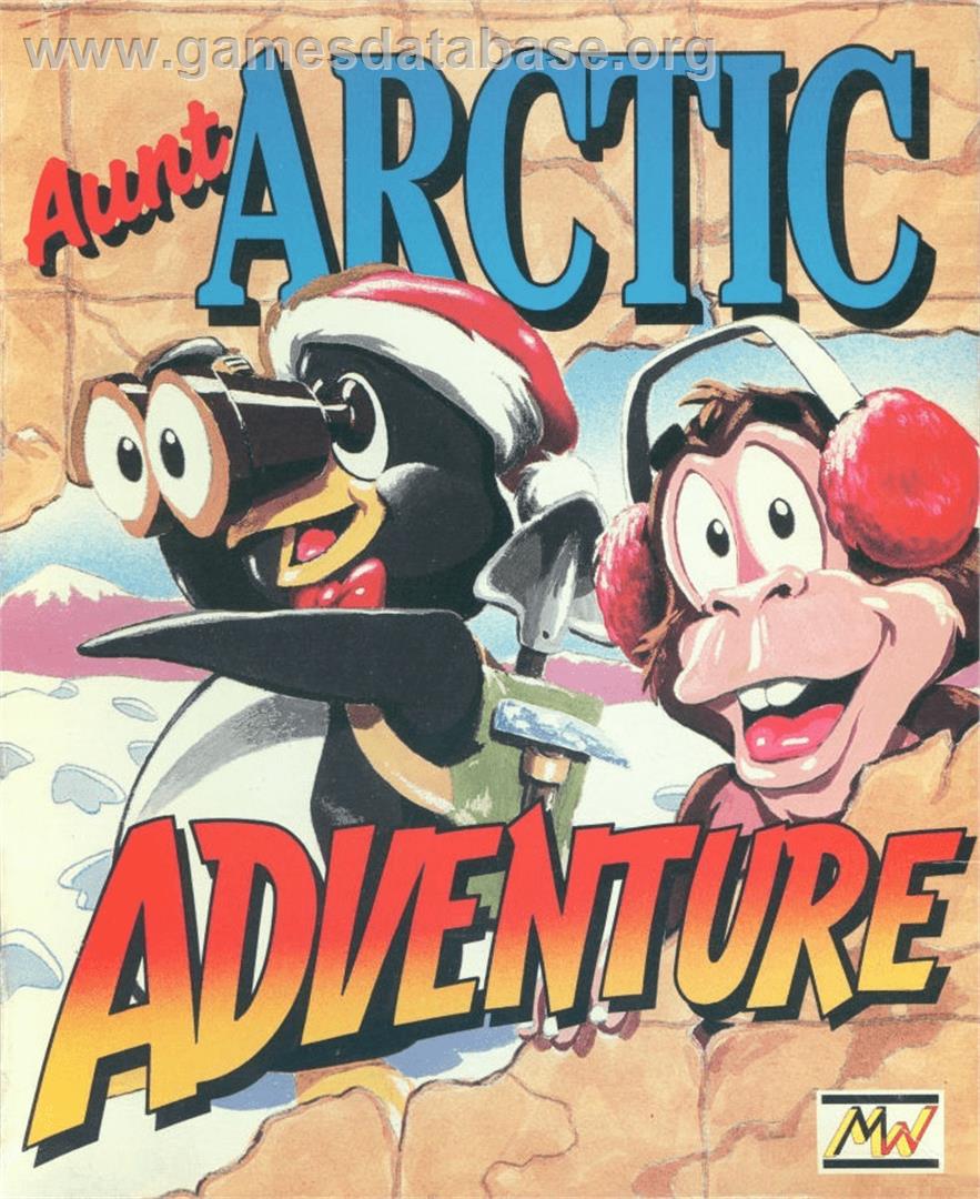 Aunt Arctic Adventure - Commodore Amiga - Artwork - Box