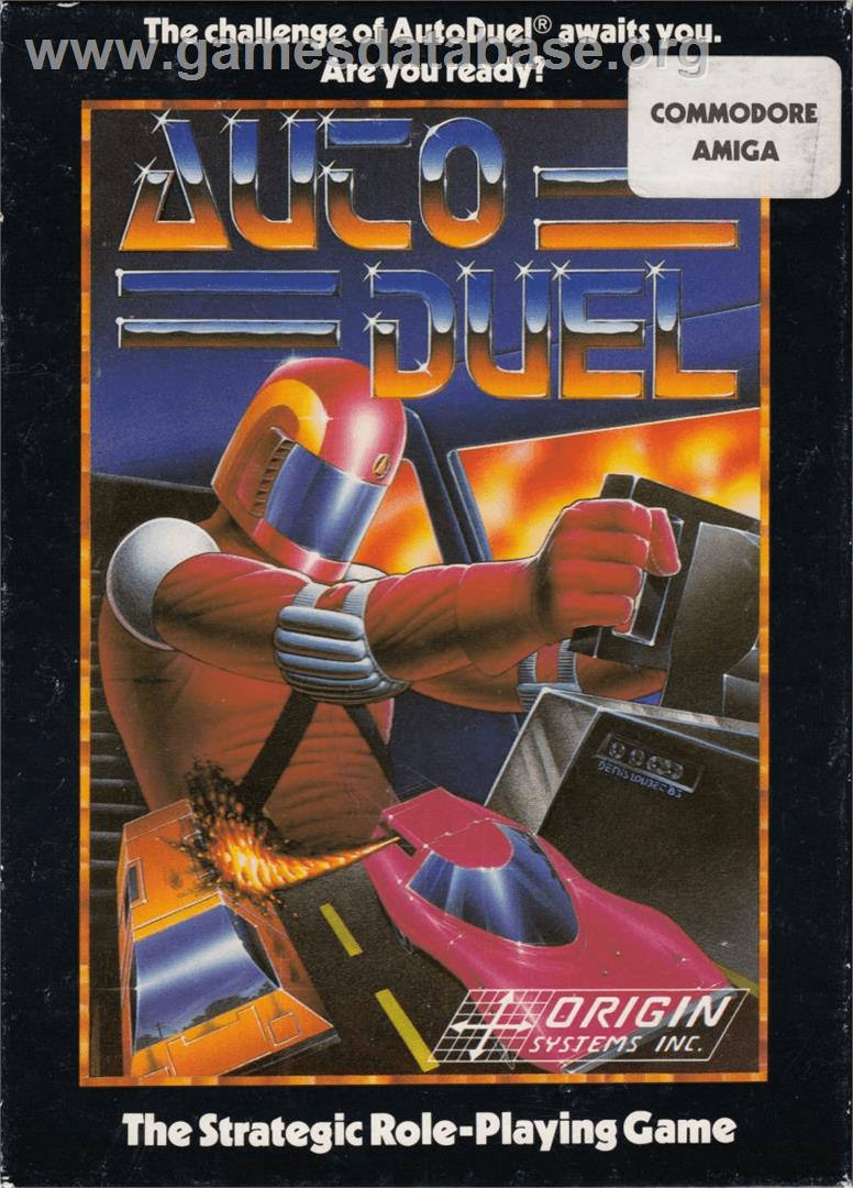 AutoDuel - Commodore Amiga - Artwork - Box