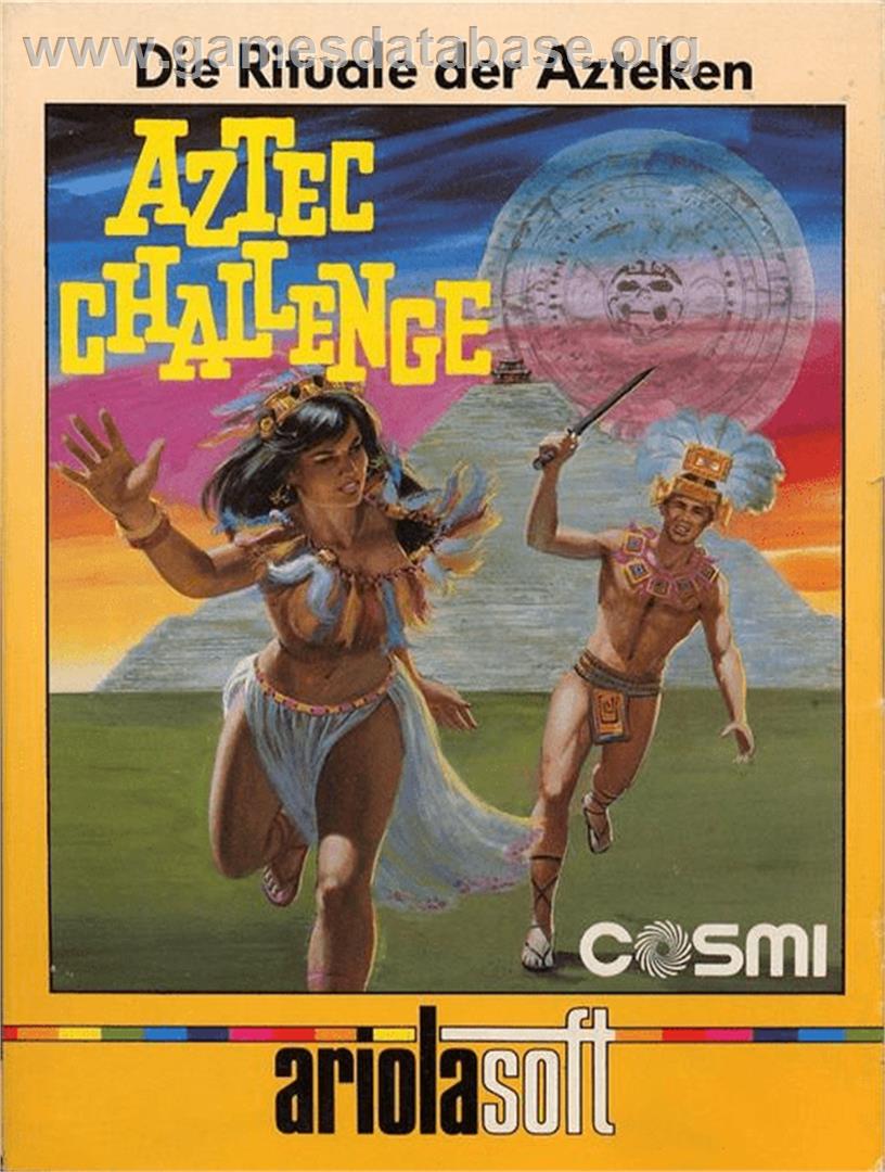 Aztec Challenge - Commodore Amiga - Artwork - Box