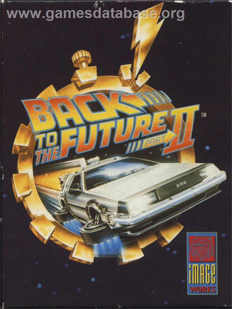 Back To The Future Part 2 - Commodore Amiga - Artwork - Box