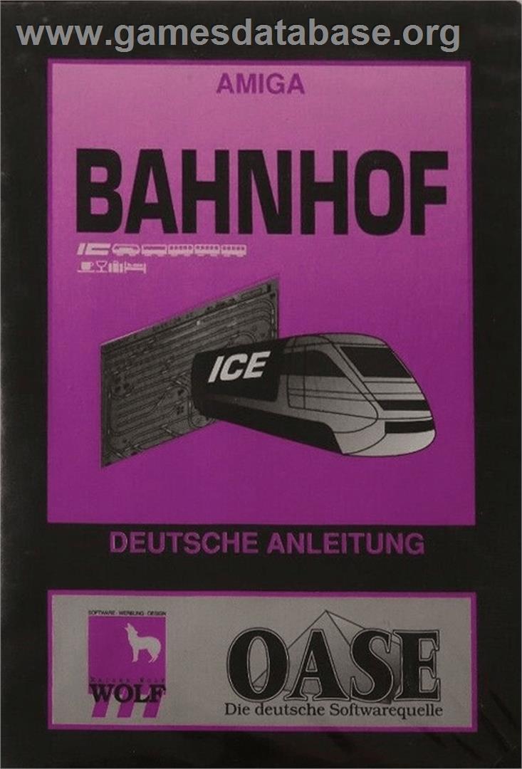 Bahnhof - Commodore Amiga - Artwork - Box