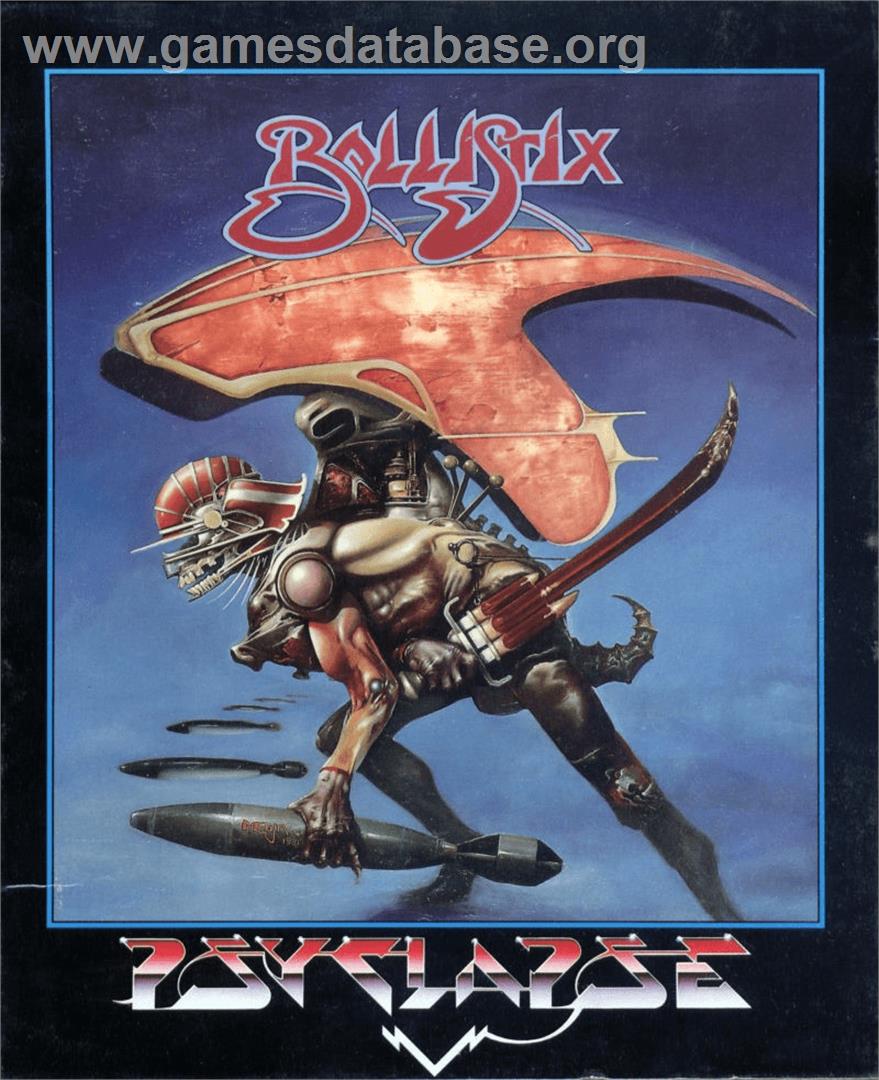 Ballistix - Commodore Amiga - Artwork - Box