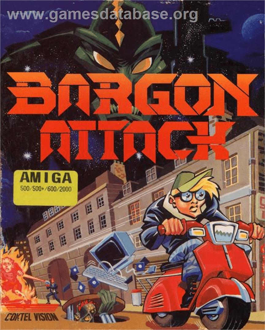 Bargon Attack - Commodore Amiga - Artwork - Box