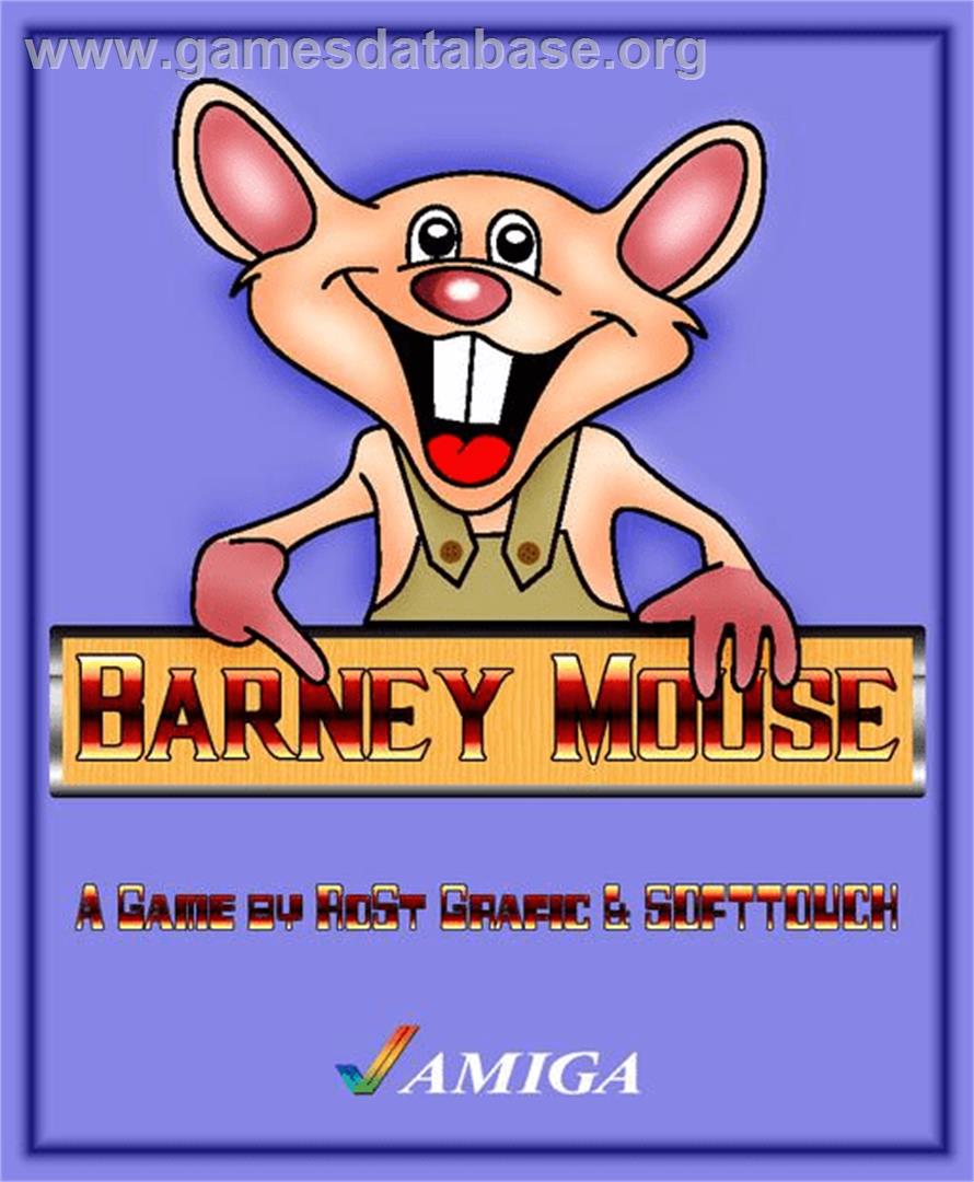 Barney Mouse - Commodore Amiga - Artwork - Box