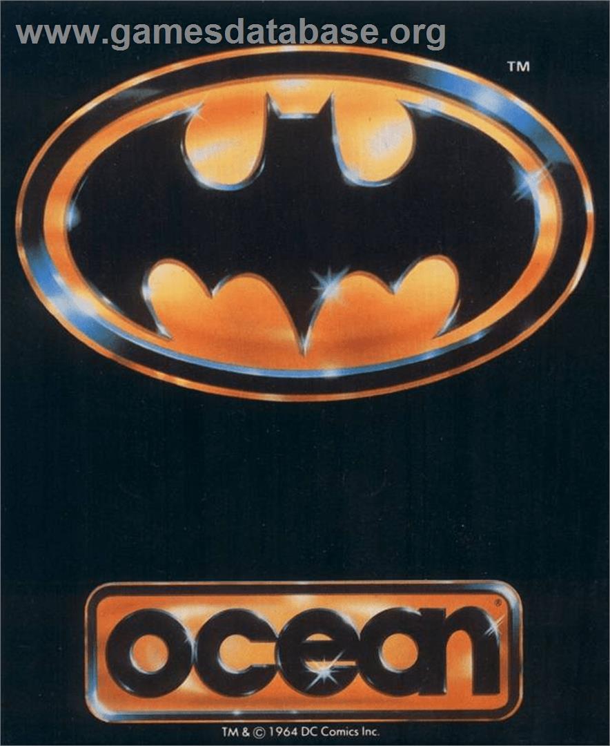 Batman: The Caped Crusader - Commodore Amiga - Artwork - Box