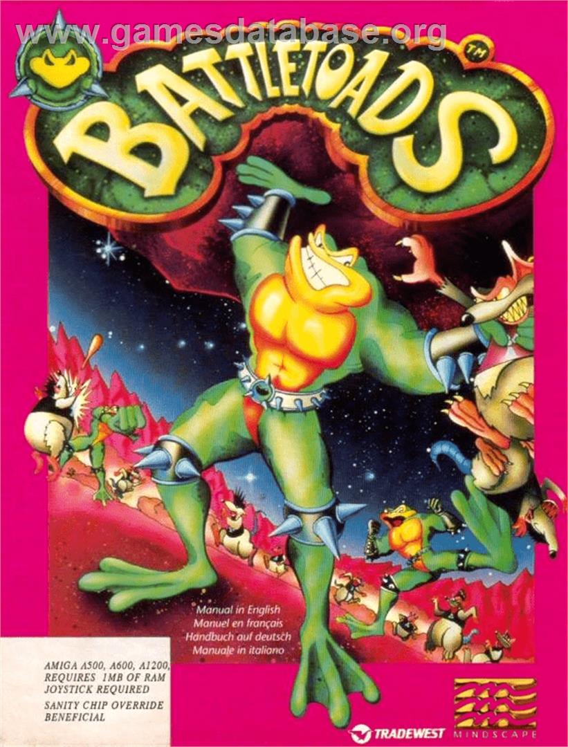 Battletoads - Commodore Amiga - Artwork - Box
