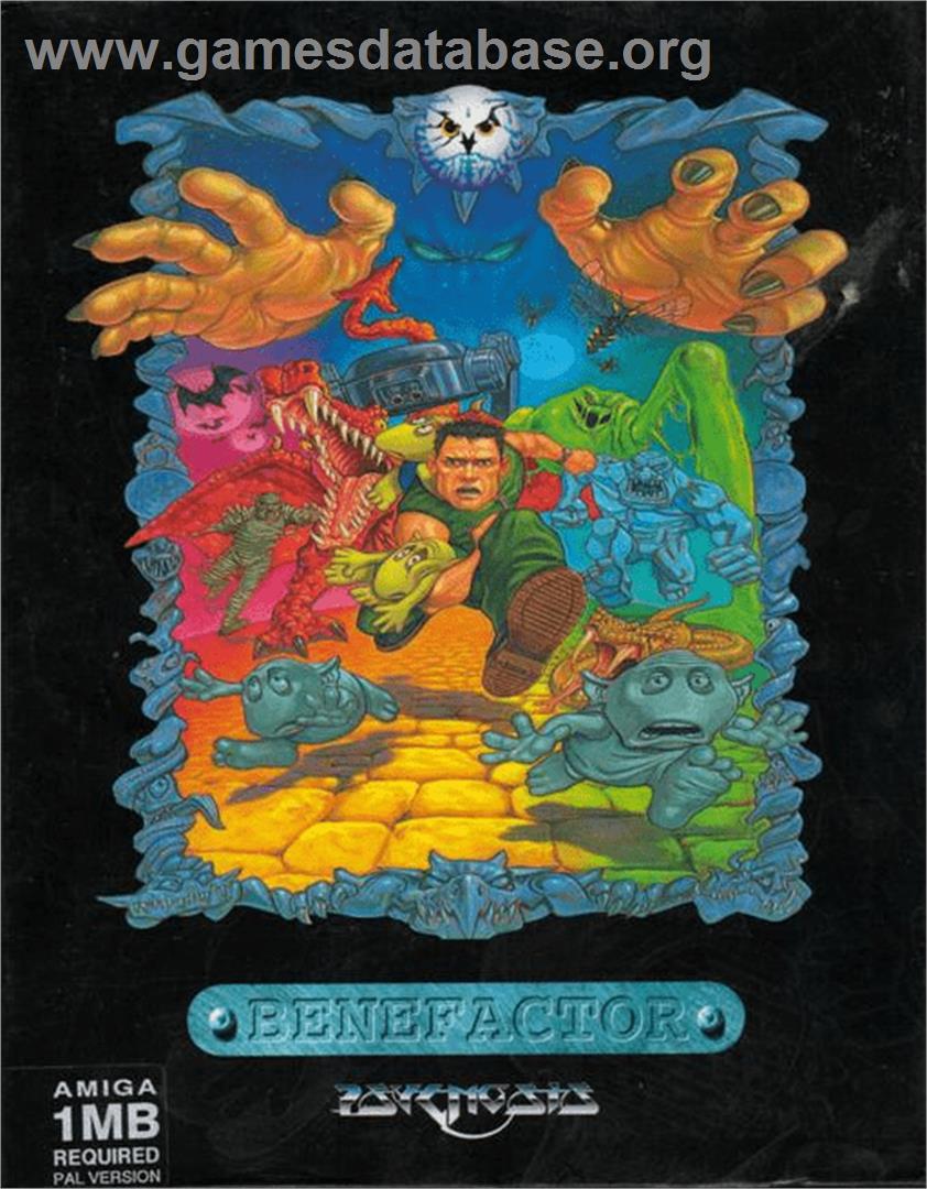 Benefactor - Commodore Amiga - Artwork - Box