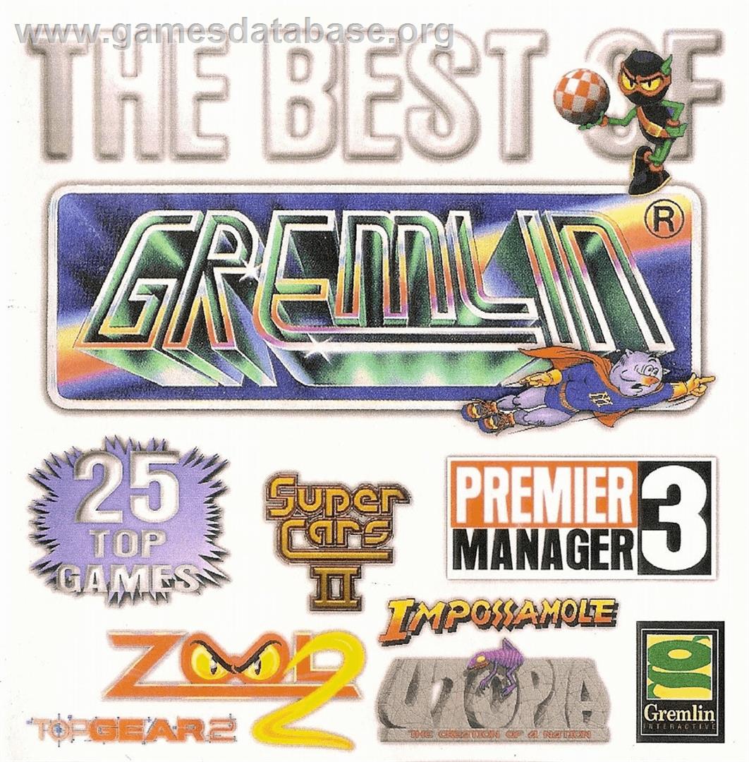 Best of Gremlin - Commodore Amiga - Artwork - Box