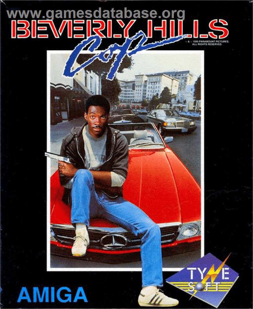 Beverly Hills Cop - Commodore Amiga - Artwork - Box