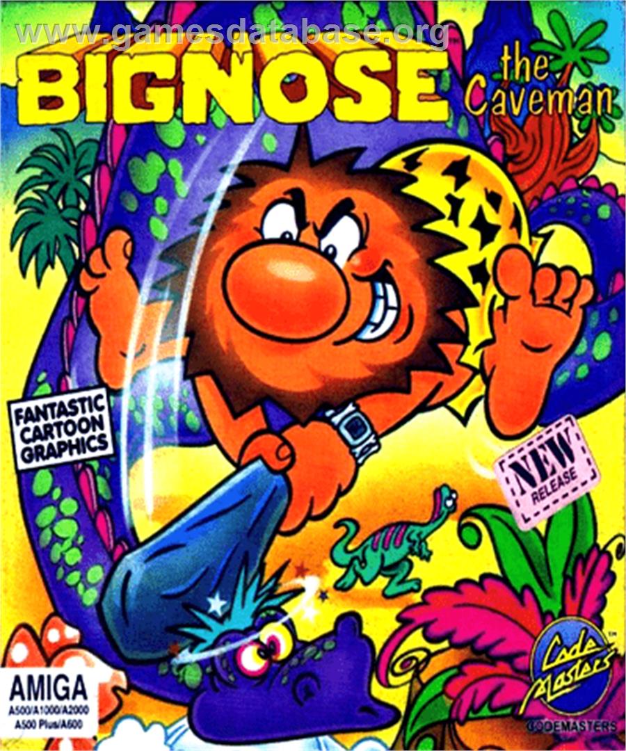 Big Nose the Caveman - Commodore Amiga - Artwork - Box