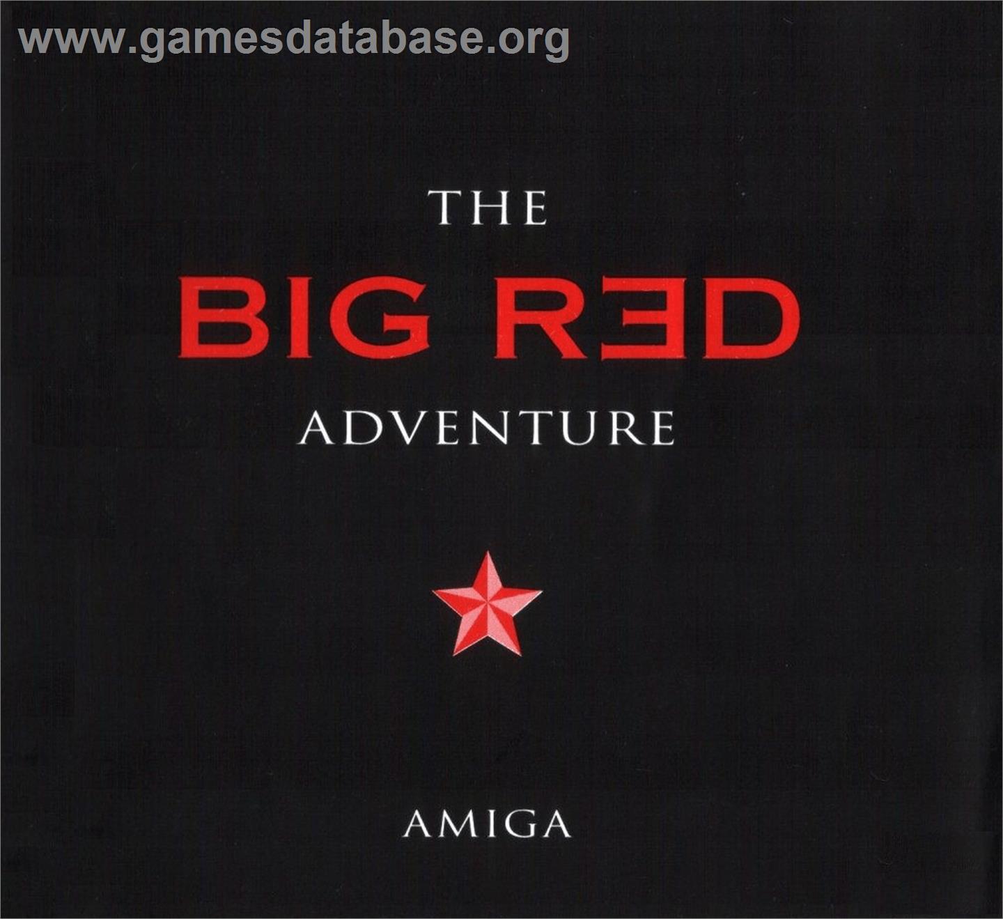 Big Red Adventure - Commodore Amiga - Artwork - Box