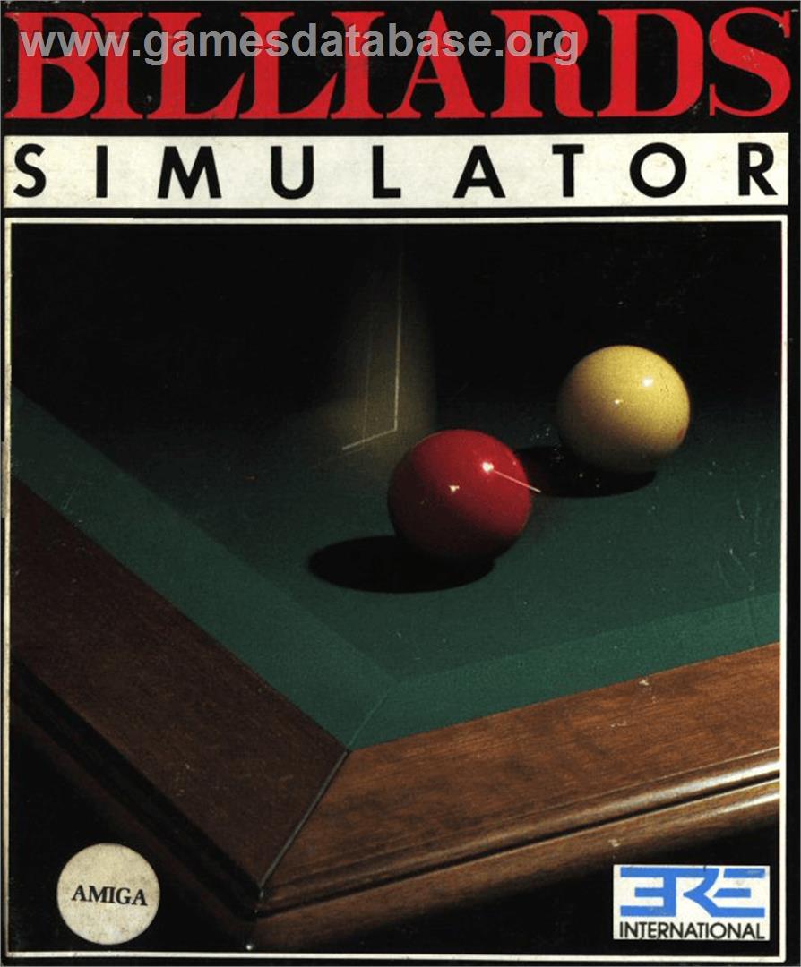 Billiards Simulator - Commodore Amiga - Artwork - Box
