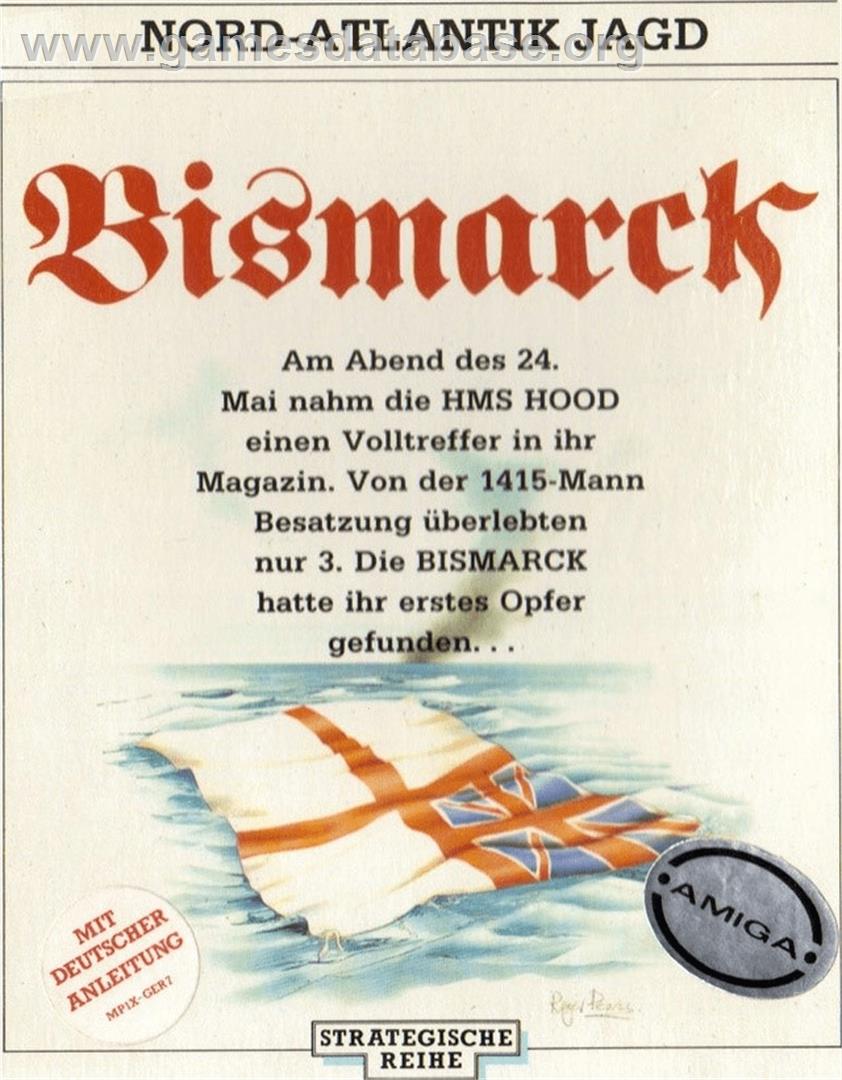 Bismarck - Commodore Amiga - Artwork - Box