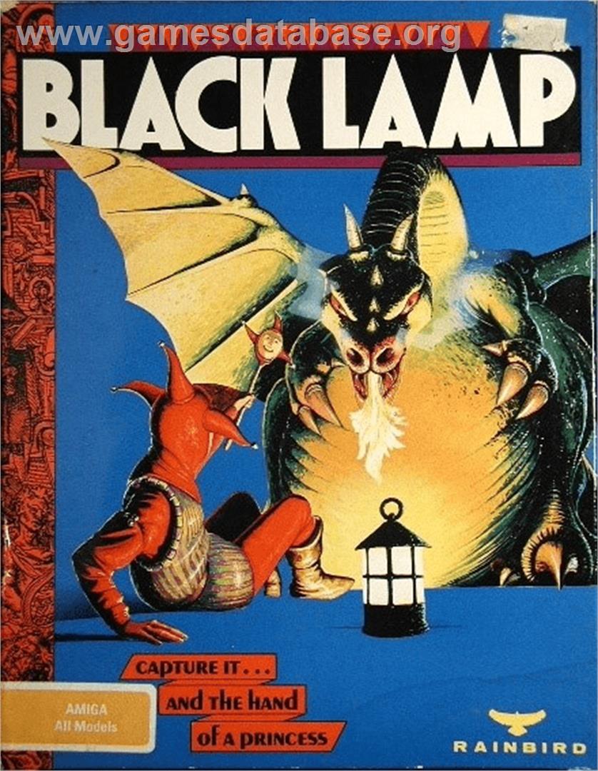 Black Lamp - Commodore Amiga - Artwork - Box