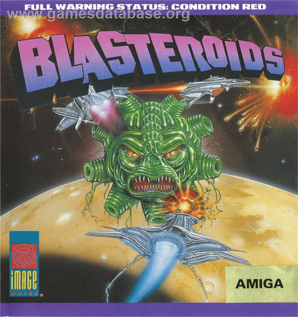 Blasteroids - Commodore Amiga - Artwork - Box