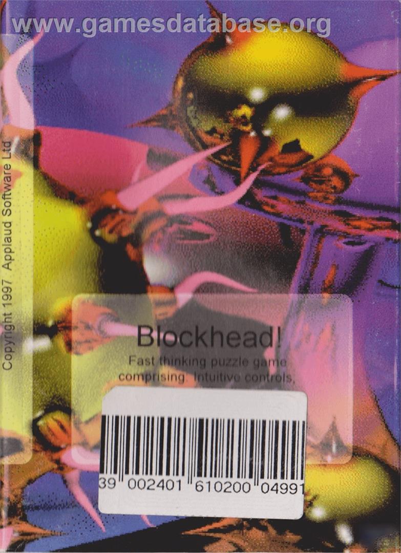 Blockhead - Commodore Amiga - Artwork - Box