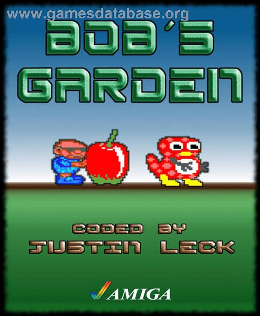 Bob's Garden - Commodore Amiga - Artwork - Box