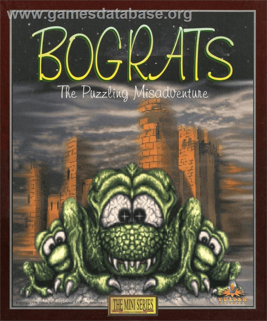 Bograts - The Puzzling Misadventure - Commodore Amiga - Artwork - Box
