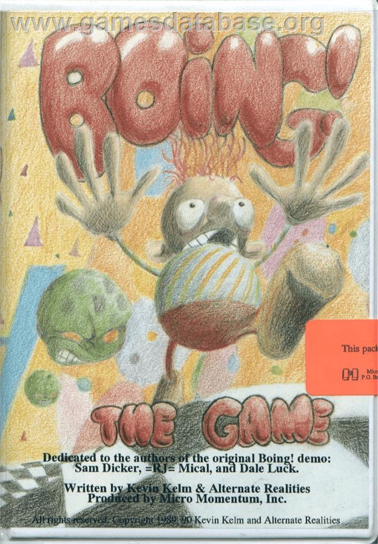 Boing! - Commodore Amiga - Artwork - Box