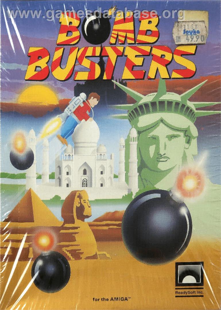 Bomb Busters - Commodore Amiga - Artwork - Box