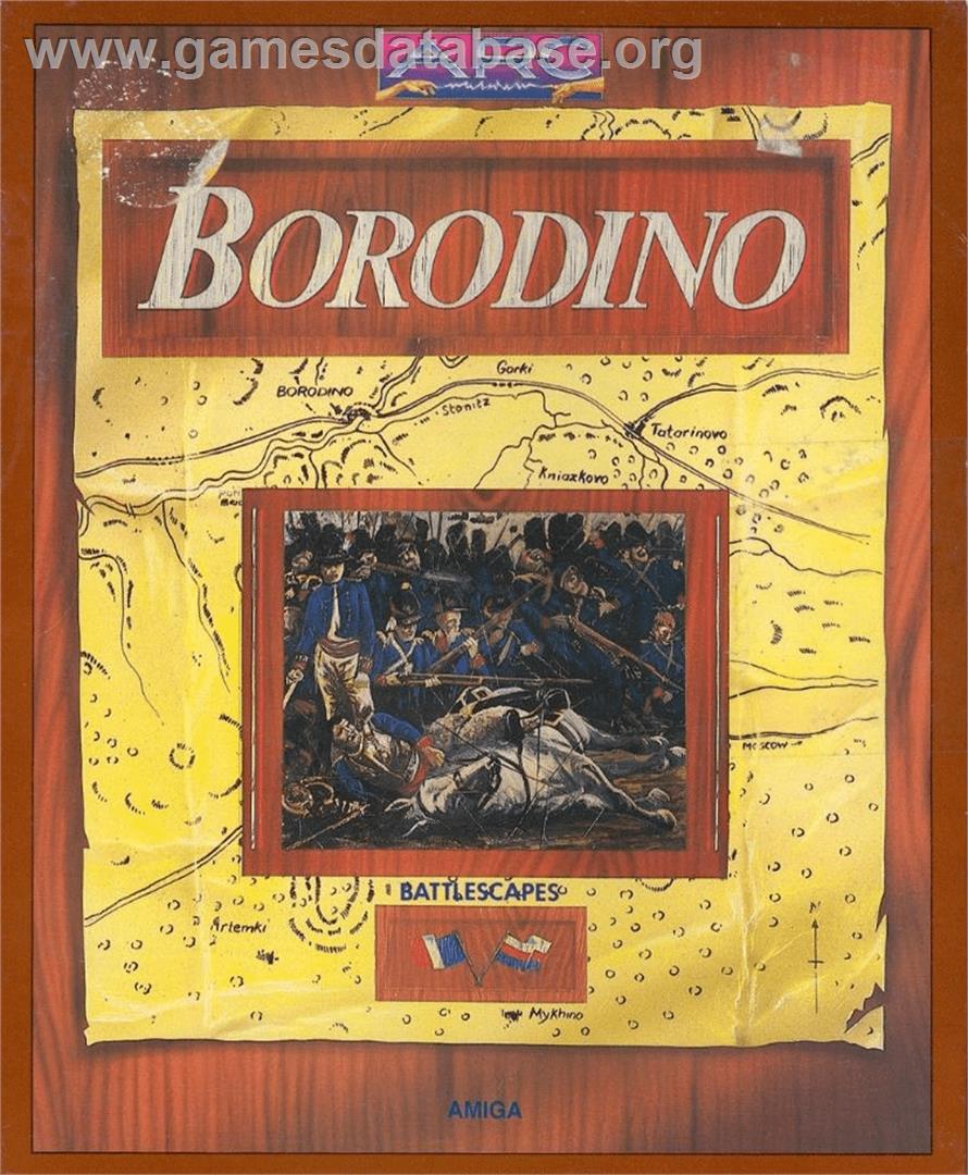 Borodino - Commodore Amiga - Artwork - Box