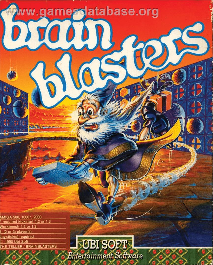 Brain Blasters - Commodore Amiga - Artwork - Box