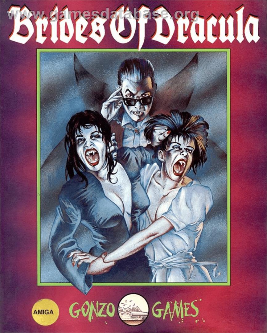 Brides of Dracula - Commodore Amiga - Artwork - Box