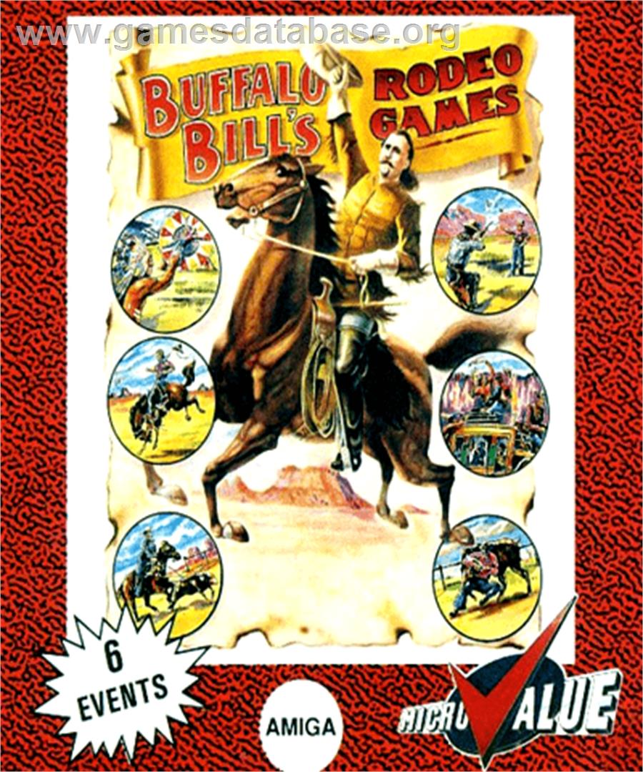 Buffalo Bill's Wild West Show - Commodore Amiga - Artwork - Box