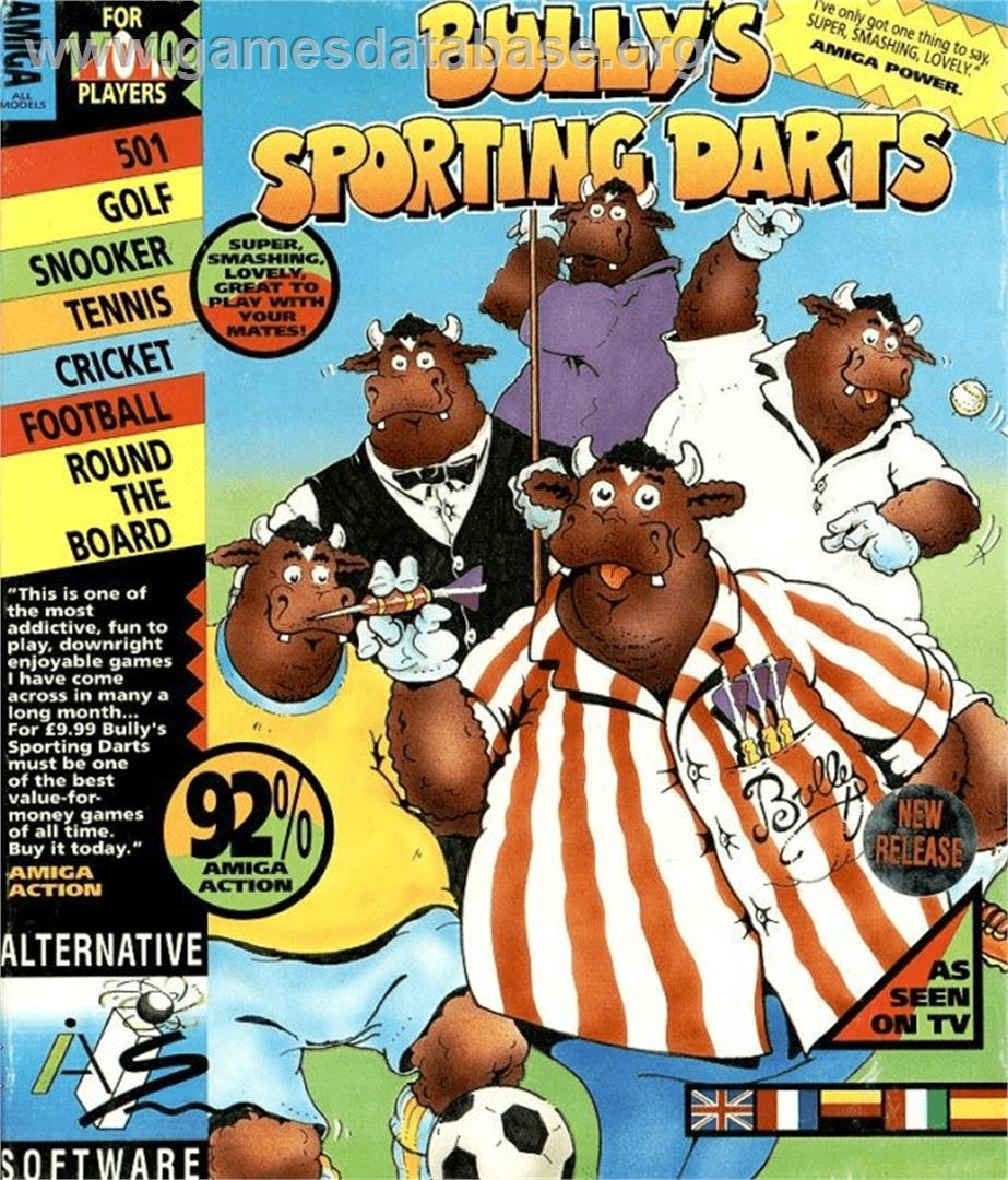 Bully's Sporting Darts - Commodore Amiga - Artwork - Box