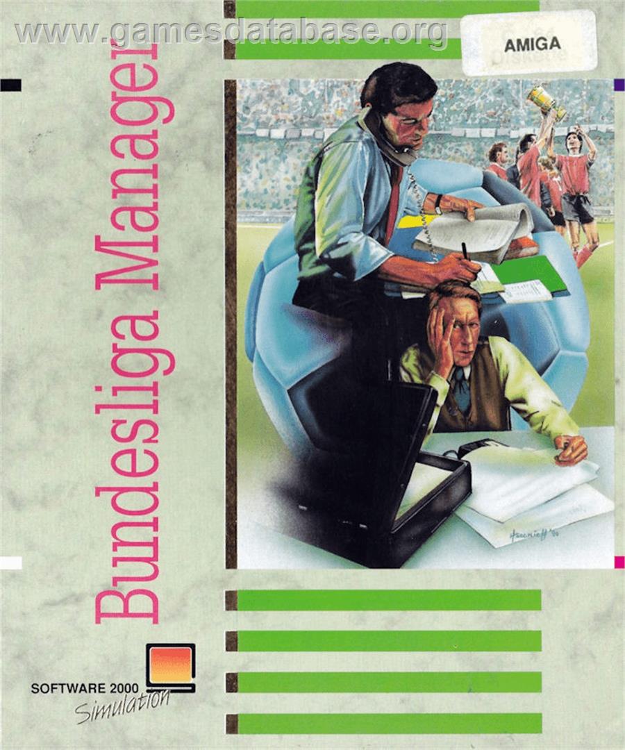 Bundesliga Manager - Commodore Amiga - Artwork - Box