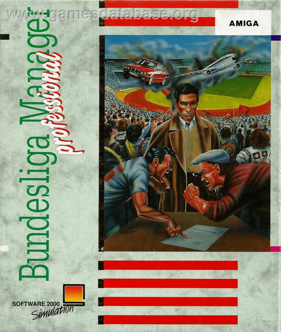 Bundesliga Manager Professional - Commodore Amiga - Artwork - Box