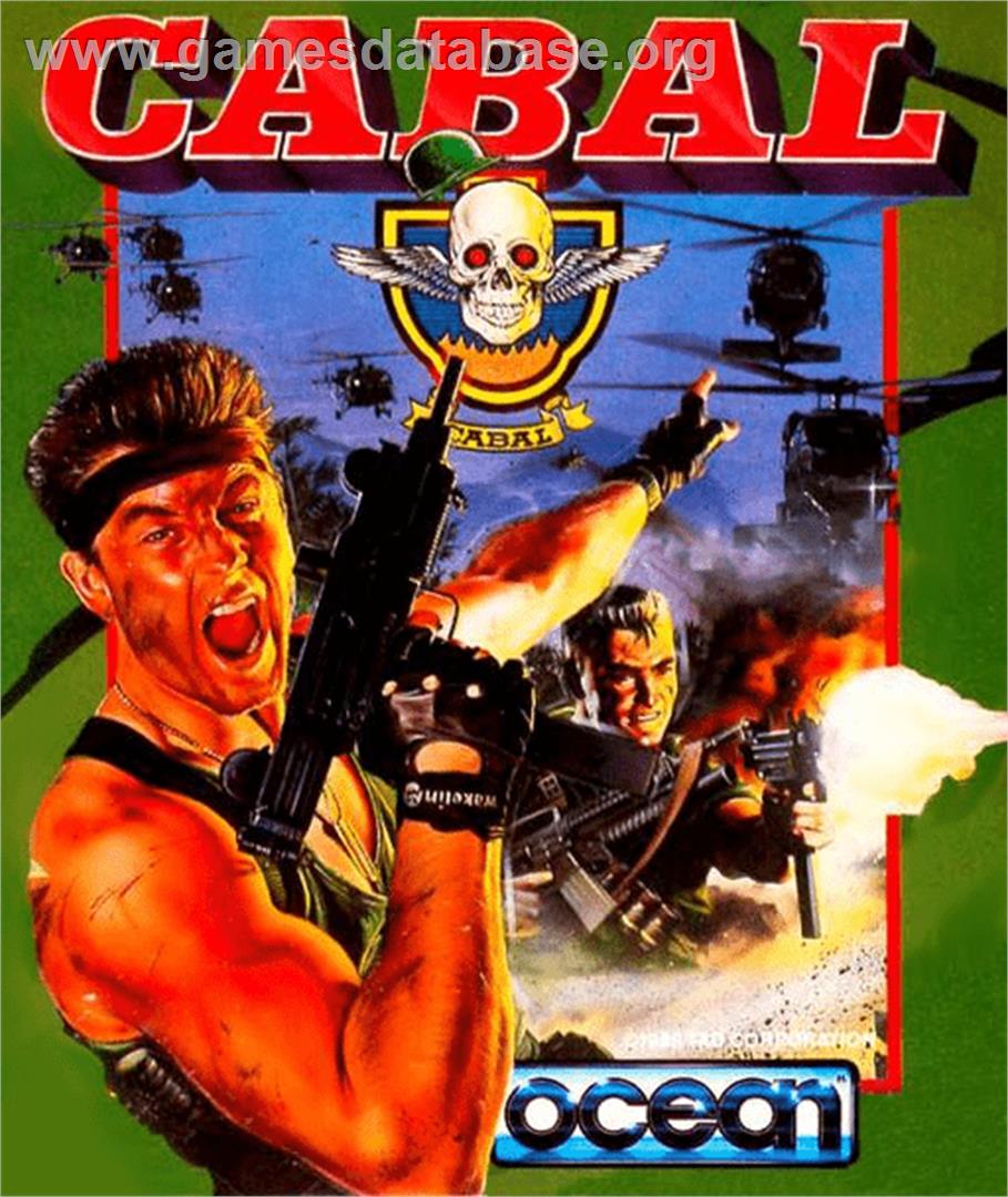 Cabal - Commodore Amiga - Artwork - Box