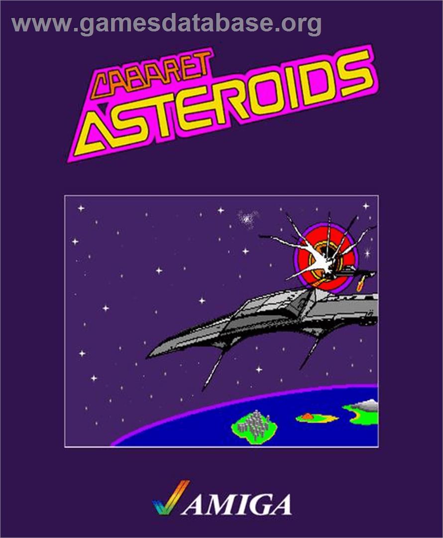 Cabaret Asteroids - Commodore Amiga - Artwork - Box