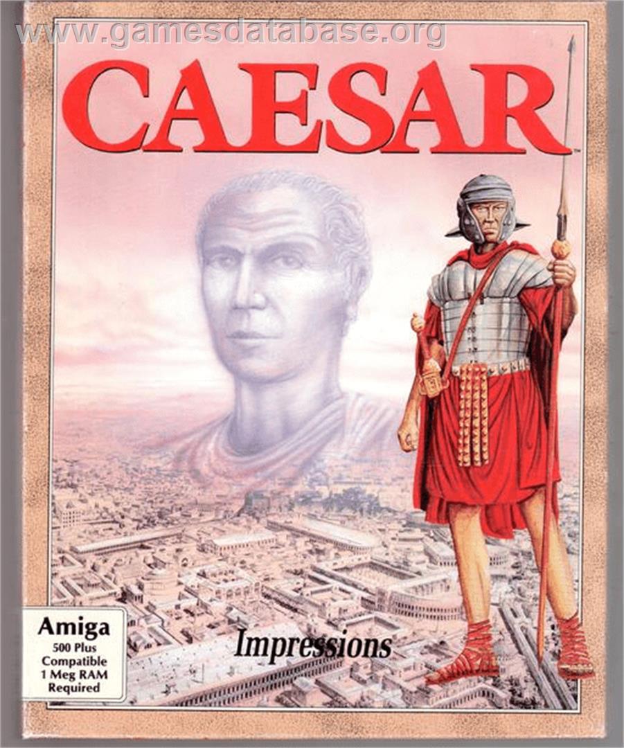 Caesar - Commodore Amiga - Artwork - Box