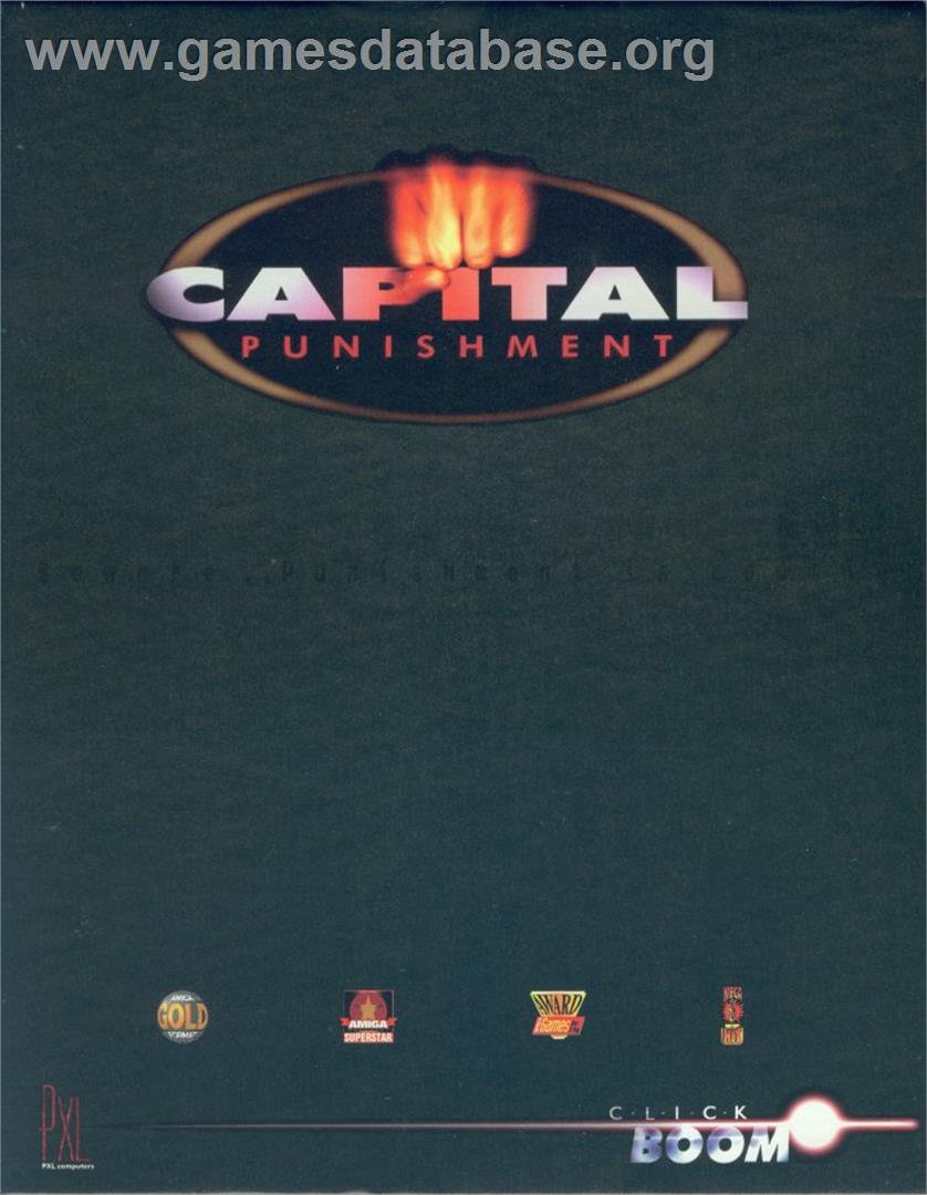 Capital Punishment - Commodore Amiga - Artwork - Box