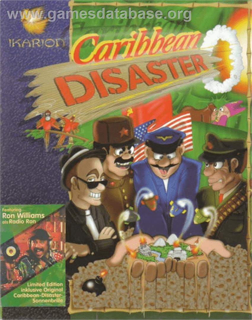 Caribbean Disaster - Commodore Amiga - Artwork - Box