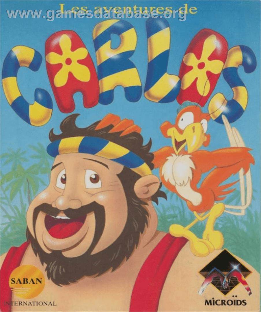 Carlos - Commodore Amiga - Artwork - Box