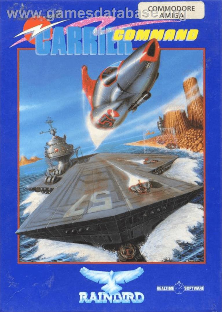 Carrier Command - Commodore Amiga - Artwork - Box