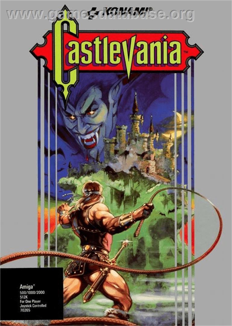 Castlevania - Commodore Amiga - Artwork - Box