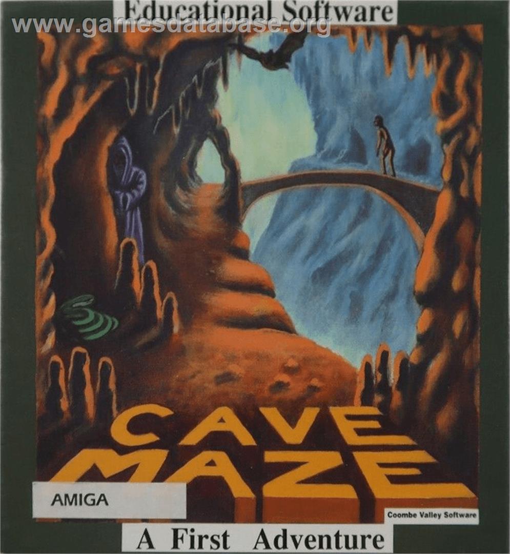 Cave Maze - Commodore Amiga - Artwork - Box